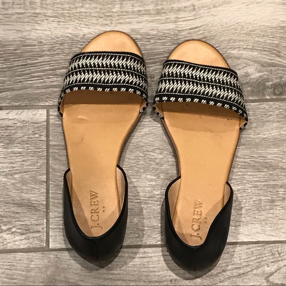 J. Crew Factory D’Orsay Peep Toe Sandal